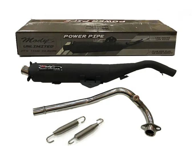 150cc Motorcycle/polishing Muffler Exhaust Muffler Motorcycle for yamaha LC150/Y15ZR