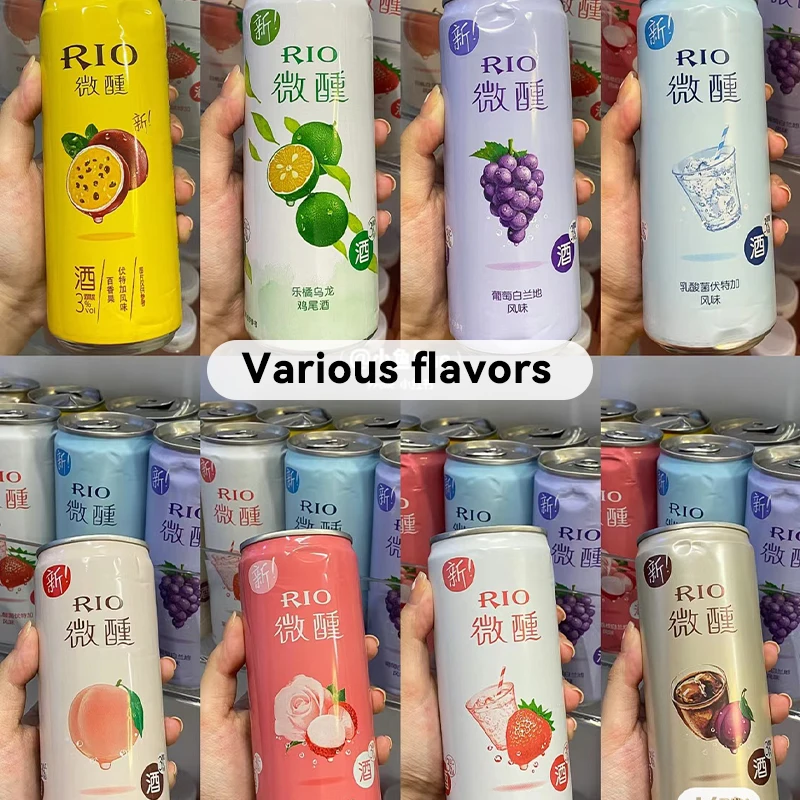 Wholesale Rio drinks 330ml Various Fruit Flavored Soft  Alcoholic drinks Exotic Drinks