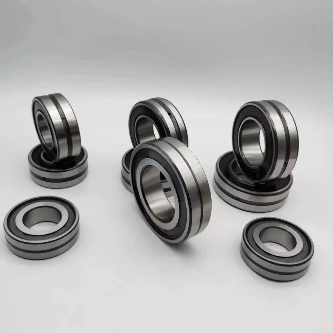 single row radial deep groove ball bearing BL207NR size 35x72x17 used for motorcycle gearbox