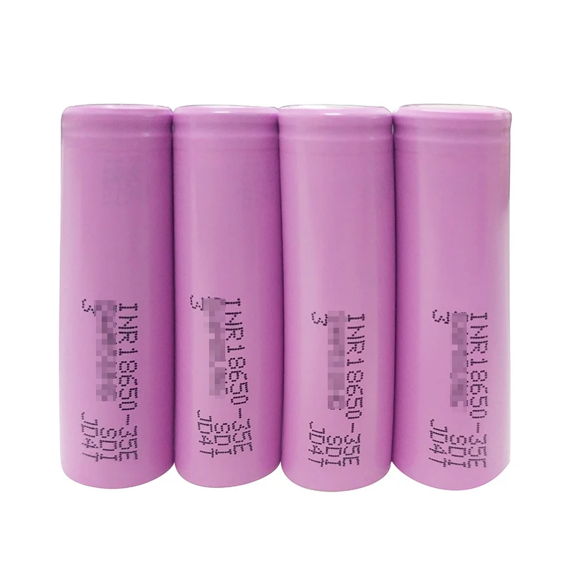 INR 18650 35E 3500mAh 8/13A Cylindrical Li-ion Rechargeable Cell Super Long Life On A Charge