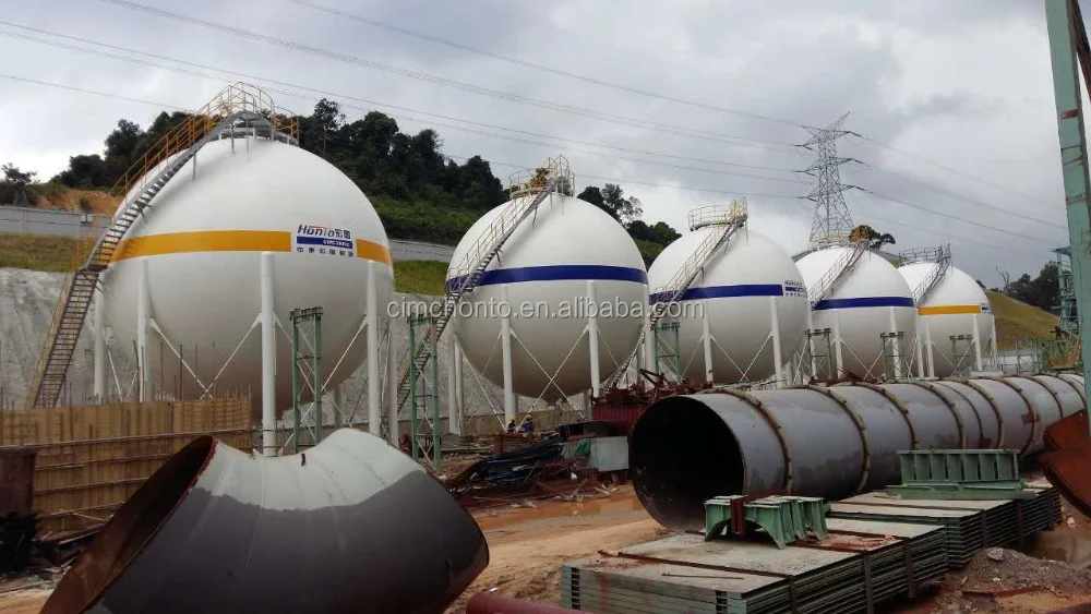 Customized Large LPG Sphere Tank Spherical Storage Tank EPC