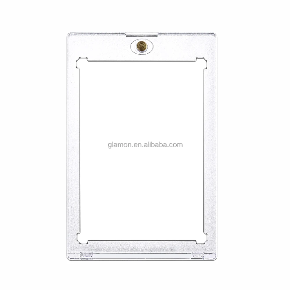 35pt Magnetic Cards Sleeves Clear Card Sleeves Fit for Standard Trading Cards Display