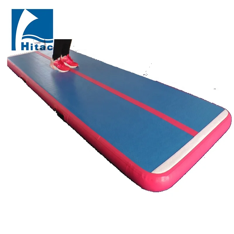 Надувной воздушный коврик для прыжков, 4 м x 1 м