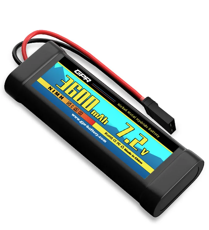 Cheap Price Rechargeable High Quality OEM/ODM Square Ni-Mh 7.2V AA Battery 4.8 Volt 1000mAh 1200mAh 3600mAh Nimh Battery Pack