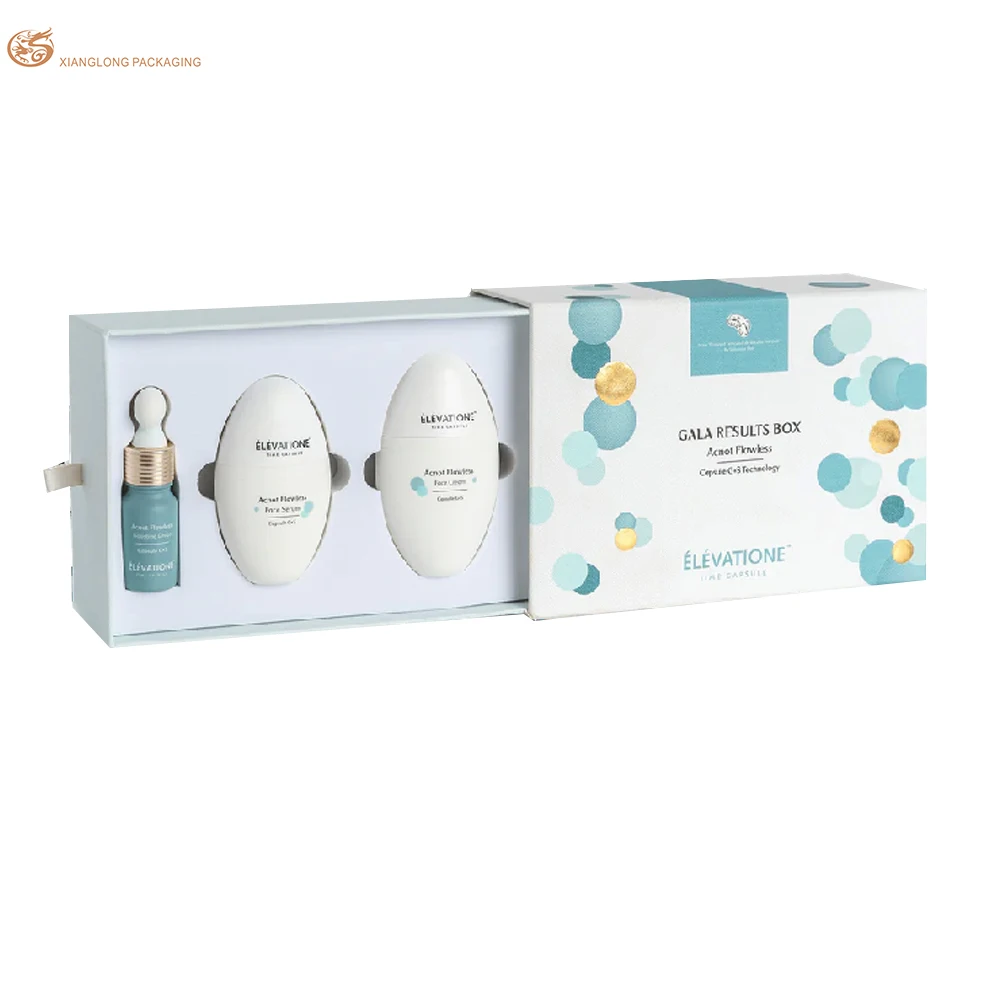 Custom Color Printing Eco-friendly Face Cream Skin Care Perfume Nail Polish Oil Gift Craft Drawer Packaging Box