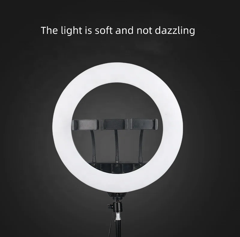 ring light Manufacturer supplier 2023 new selfie led ring light multi-function 14 inch ring light