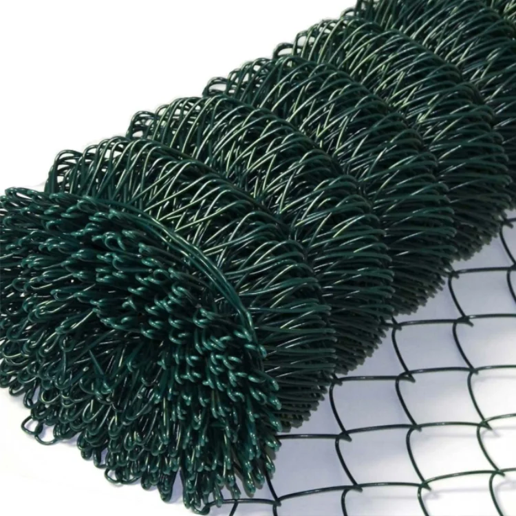 2024 Wire Fence Chain Link,Green Best Price Temporary Cheap Mesh Galvanized Batting Cage 6 Ft Wholesale Chain Link Fence Roll
