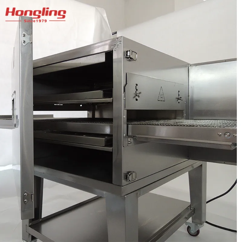 Best Selling Pizza Machine Gas Convection Conveyor Pizza Oven 32 Inch