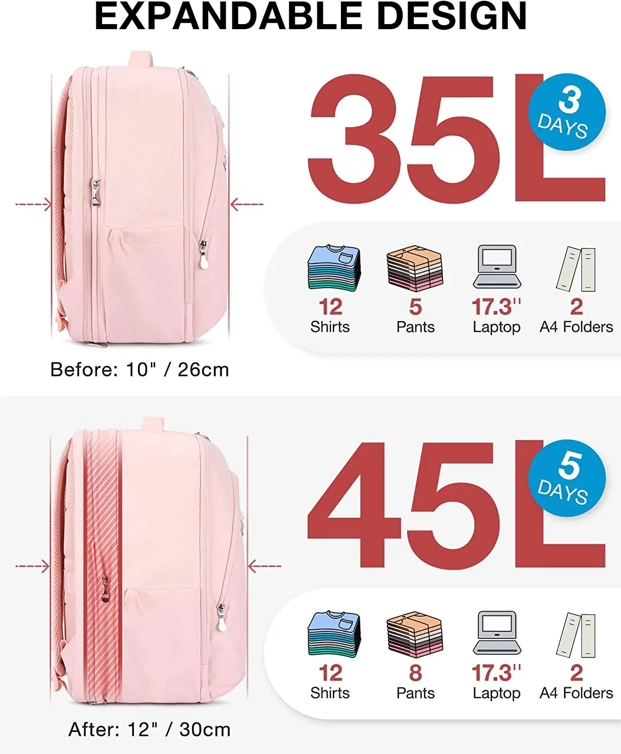 Super Large Water Resistant USB Accessible Travel Laptop Backpack for Business Work PC Material Casual Daypack with Free Sample