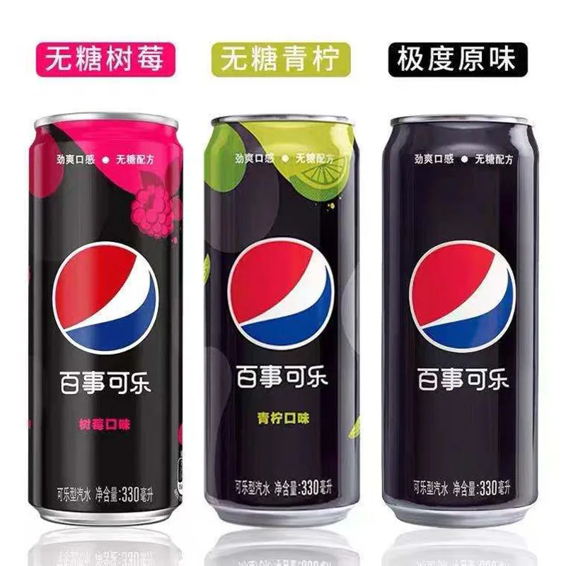 wholesaler cans zero sugar lime flavor drinks Carbonated drinks 330ml