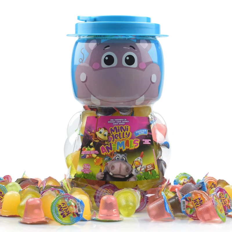 MINICRUSH CANDY Kids Favorite Jelly Pudding Toy Jar Sweets Bulk Confectionery from China factory