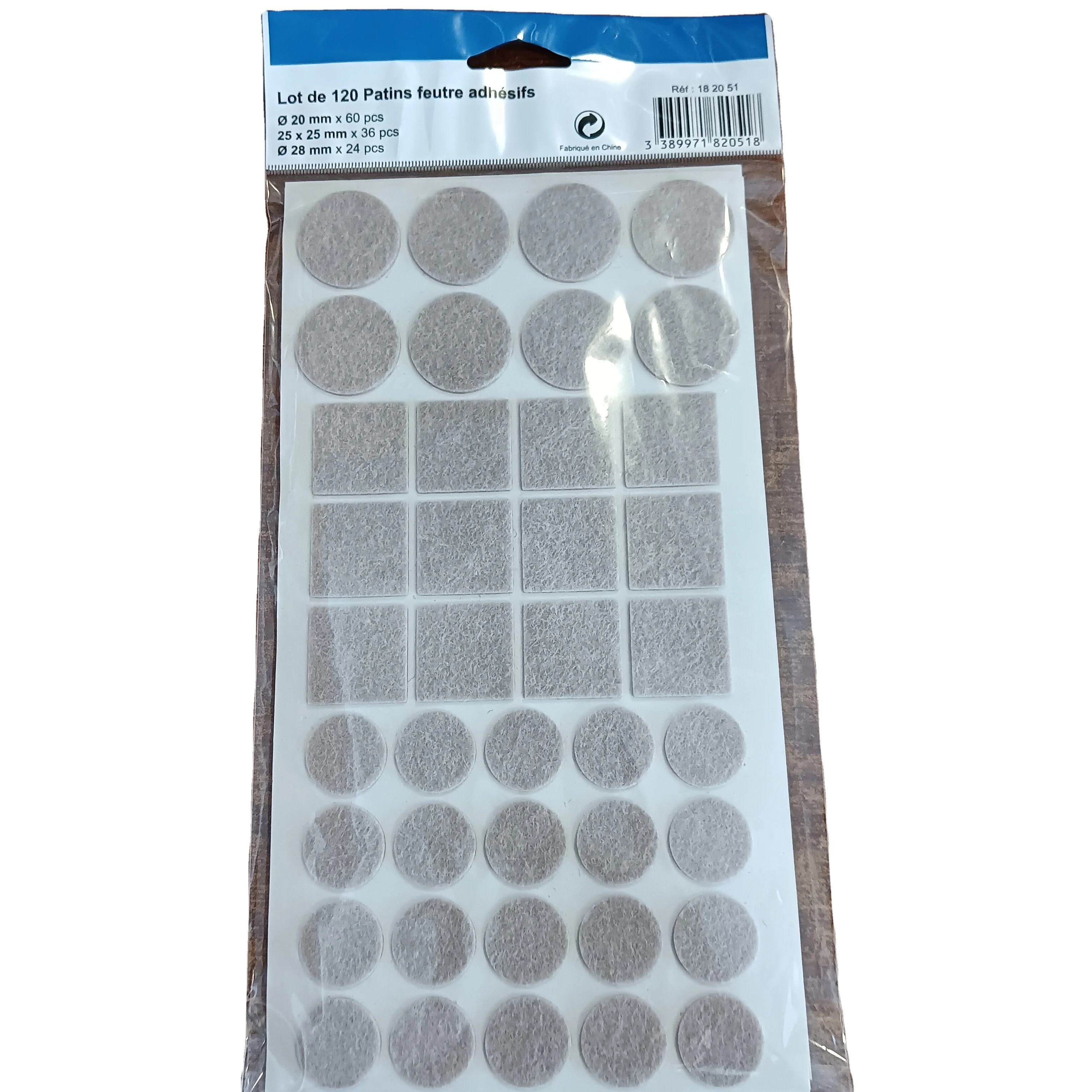 Quality chair table leg protector cap feet felt pads cover