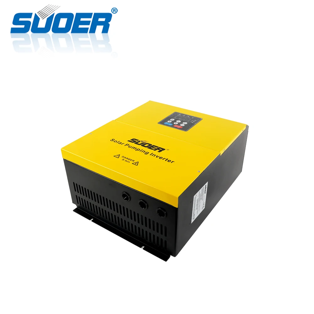 
Suoer 380V 4kw 4000w Three-phase fan cooling solar water pumping inverter 