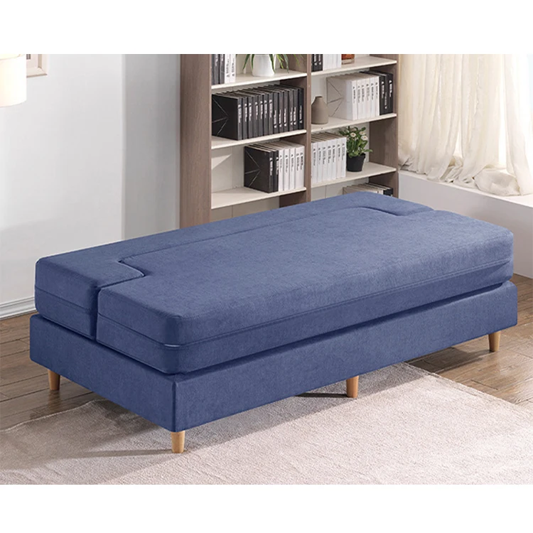Foldable Convertible Contemporary Modern Simple Fabric Cloth Sofa Cama Transformer Sofa Bed