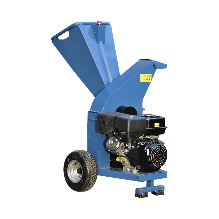 China Newest 15HP Chipper Wood For Sale Tree Cutting Machine Wood Chipper Shredder