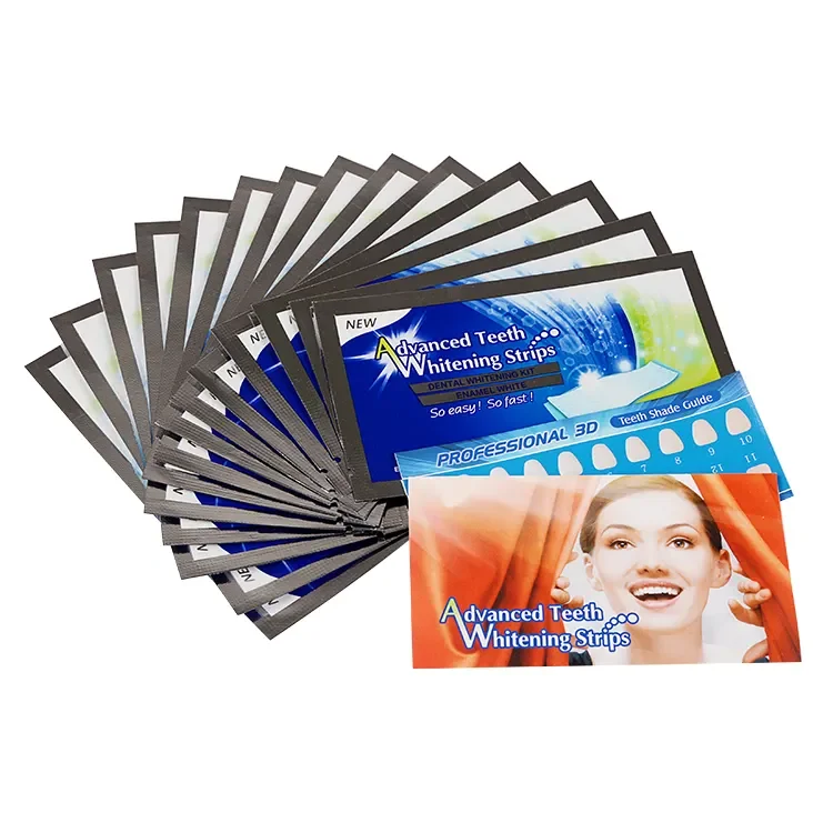 Mint Flavored 35% Carbamide Peroxide Tooth Whitener Strip Home Use Teeth Whitening Remedy for Removing Coffee Stains