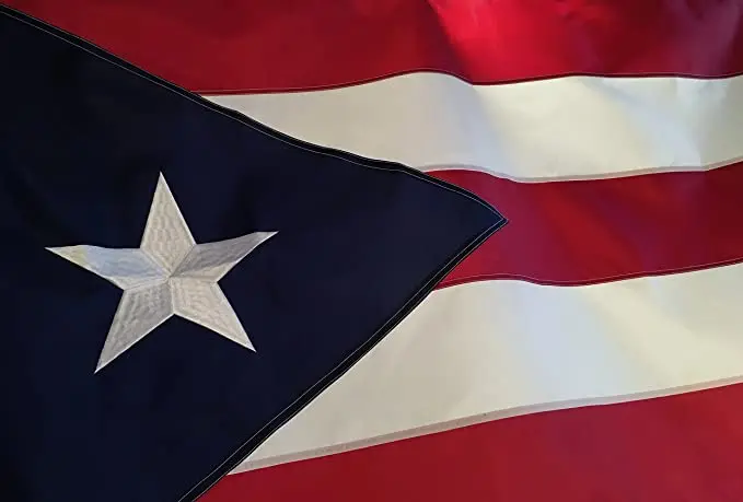 custom sublimation embroideries outdoor us 3x5 garden american puerto rico national flags banners all countries pole stands