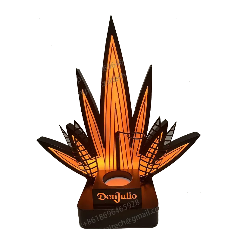 1942 Don Julio новейшая перезаряжаемая индивидуальная бутылка с логотипом для гостиной