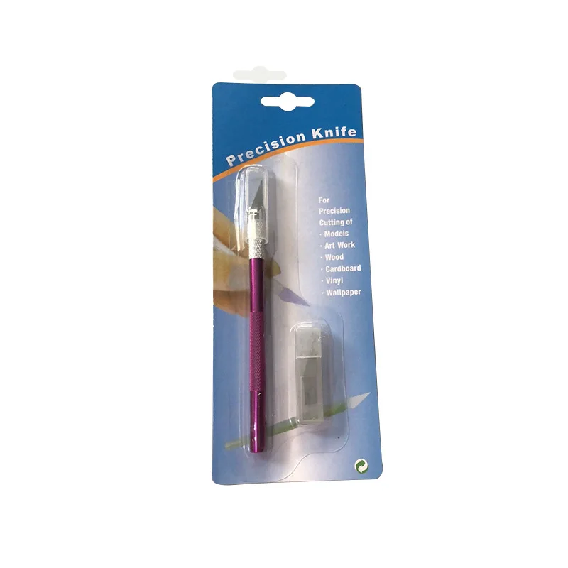 Новый нескользящий металлический скальпель, набор инструментов, резак, гравировальные ремесленные ножи + 5 шт. лезвий, ручные инструменты для ремонта мобильных телефонов, печатных плат «сделай сам»