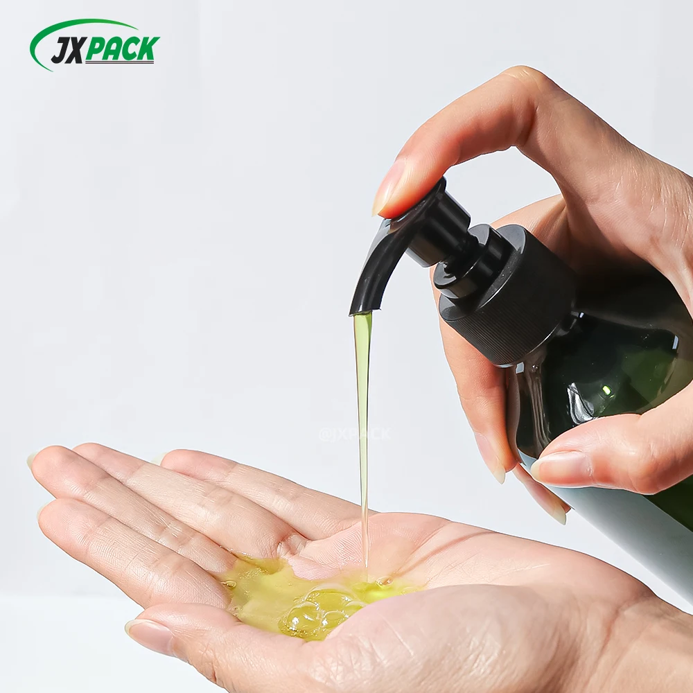 PET Plastic Body Lotion Pump Bottle Liquid Soap Pet 250ml Alcohol Hand Washing Liquid Pet Hand Soap Bottle Cosmetics Transparent