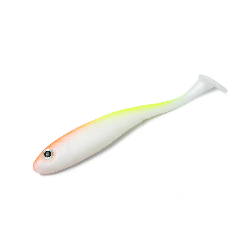Factory Wholesale Plastic Lead Lure Head Jointed Fish Shad Catfish Soft Pvc Bait Rubber Fishing