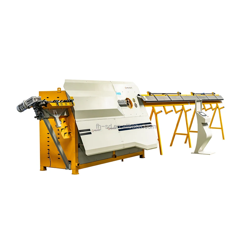 6-16mm Fully Automatic CNC Rebar Bending Machine Stirrup Bender