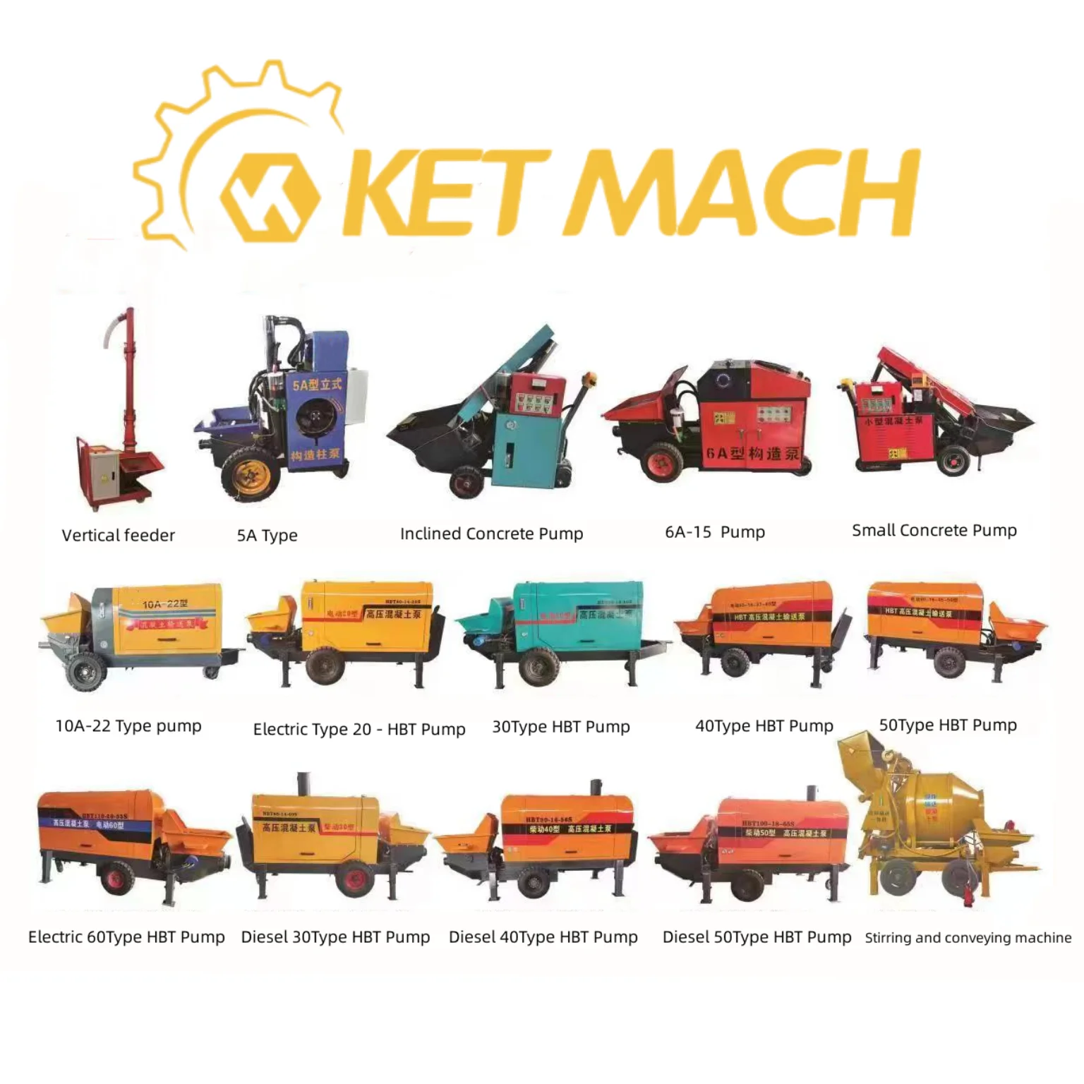 Cheapest concrete pump used portable concrete pump mini machine for sale