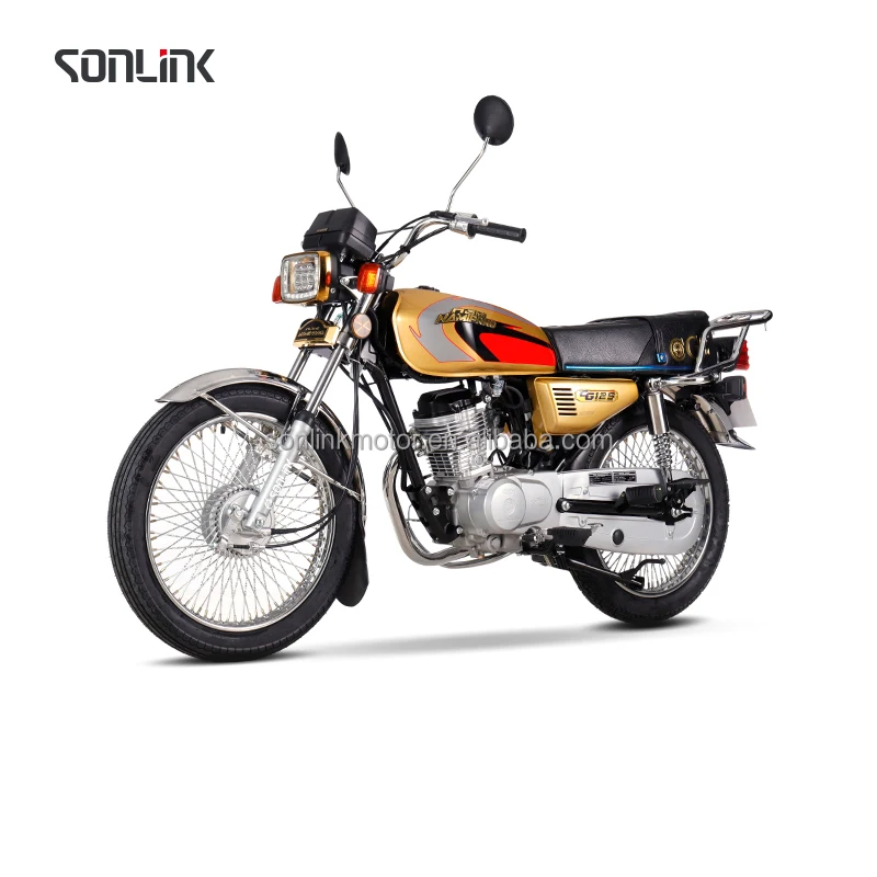 Sonlink 5 Gears Motor Bikes Gasoline Motorcycle Custom Modern 125 Brushed Gas / Diesel 95 100-400CC motocicleta cg