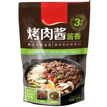 Хорошее качество, оптовая продажа, саше для барбекю, приправа, корейский соус для барбекю