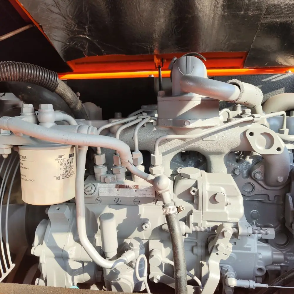Second-Hand Hitachi 70 Micro Hydraulic Crawler Excavator Japanese Brand Multi-Functional Cheap Isuzu Engine PLC Motor Included