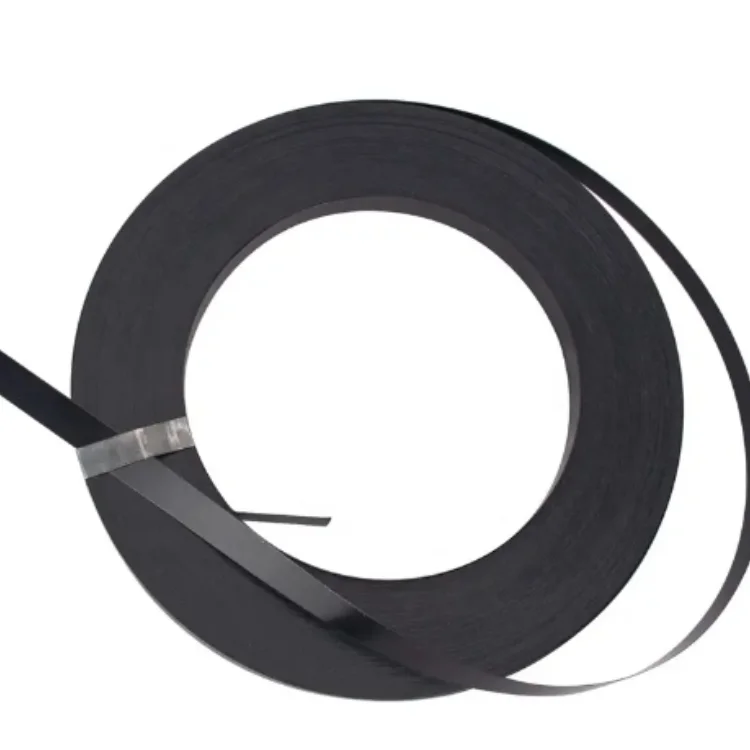 Galvanized/blue/black Painted Packing Steel Strapping Band Oscillated Wound Black Waxed Metal Strapping