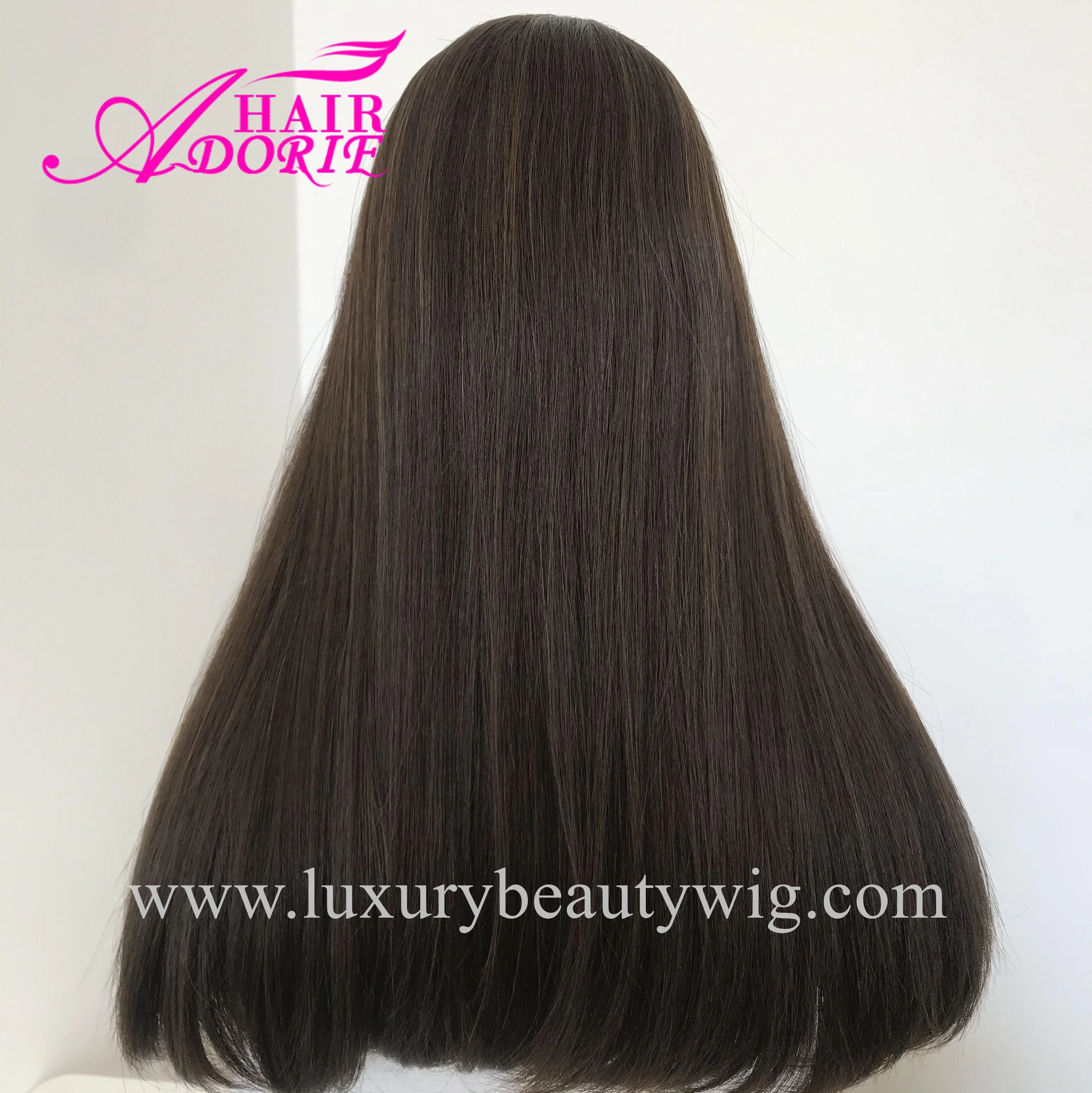 LX207 China Five Star Factory European Human Virgin Hair Natural wavy Silk Top Jewish Kosher Wig