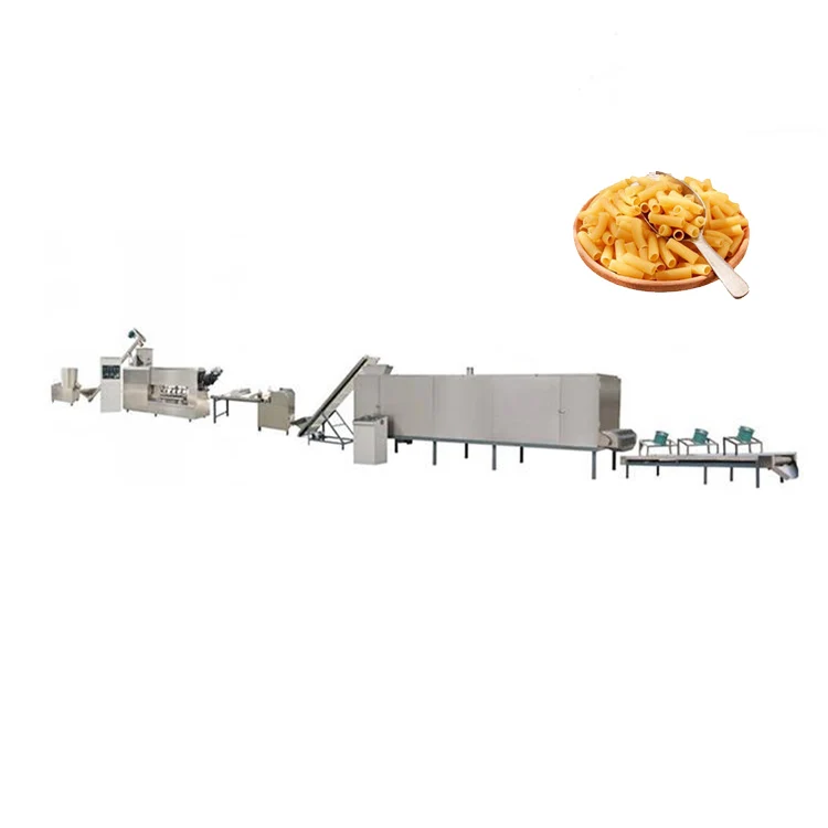 Commercial Pasta Italian Macaroni Non Fried Noodles Production Line Spaghetti Macaroni Paper Bowl Making Machine