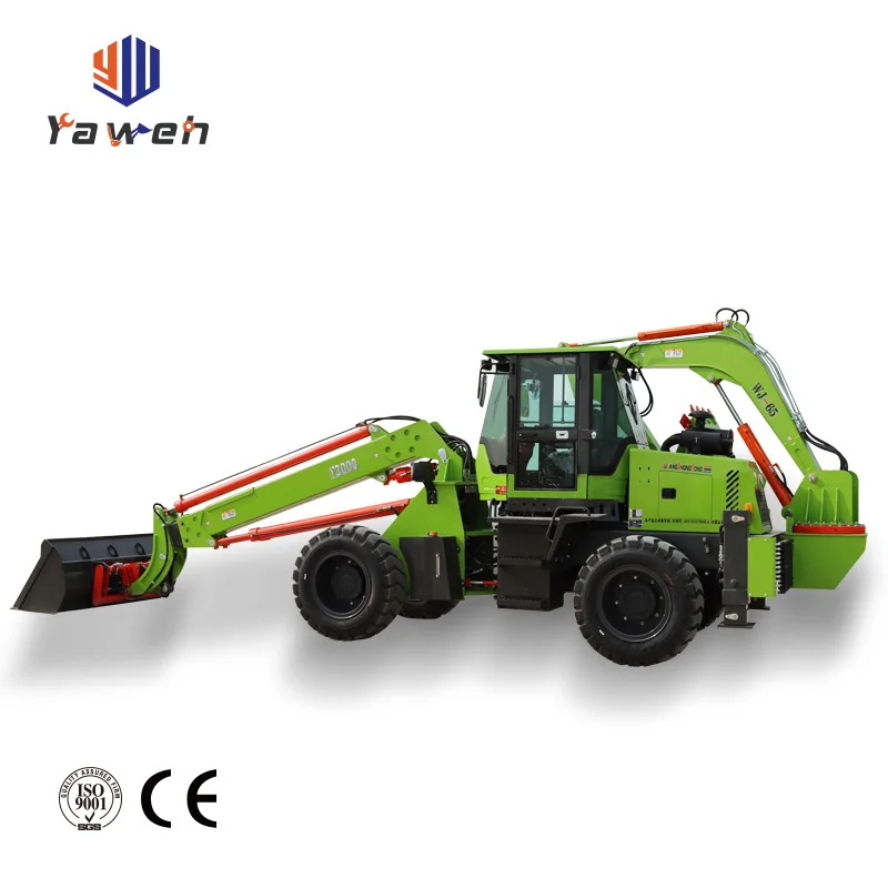 Yaweh high performance multifunction wz45-16-backhoe excavator loader 1.5t backhoe loader in India