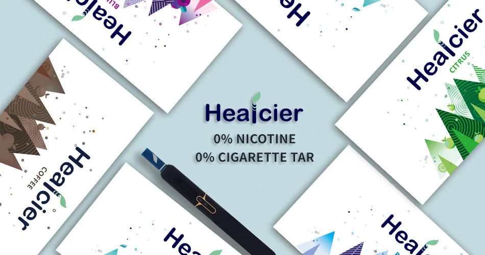 Новые продукты Healcier no burn Ботанические экстракты Палочка Healcier для нагревательного устройства