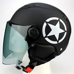 High Quality Half Face Helmets EPS Lined Ear Guards Motorcycle Helmets From Professional Motorcycle Helmet Manufactures