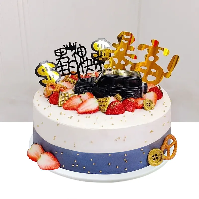 Simulation Wedding Cake Birthday Cakes Food Model For Decorate Shop Food Cake Display