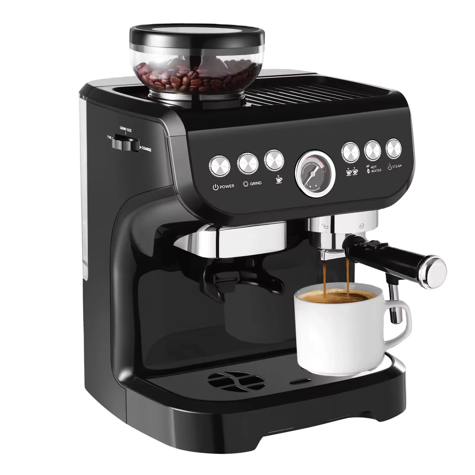 Профессиональная кофемашина Эспрессо Jespresso Электрический Oem Tatsuno насос для капучино многофункциональный полностью автоматический 19 бар