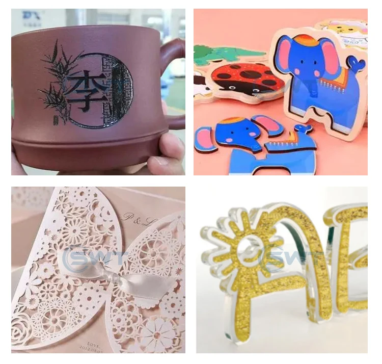 Co2 3d Laser Engraving Machine Embossing Cutting Machine 1390 Laser Wood Paper Foam Hollowing Engraver Machine