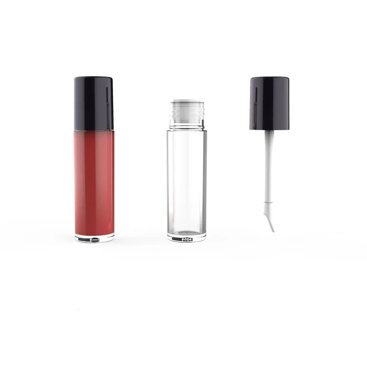 Private Label Empty Liquid Lipstick Container Lip Gloss Tube Packaging Big Brush Applicator Lip Glaze Tube Cosmetic 3ml Gua 24.8