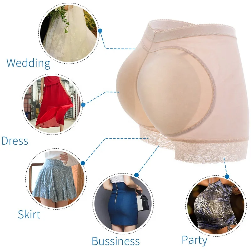 Women body pads Panty  Butt Lifter Ass Big Control Panties Hip Enhancer Shaper Brief Push Underwear Bottom Panty Push