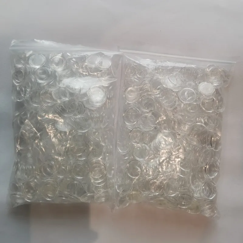 15mm round acrylic coin capsule coin holder