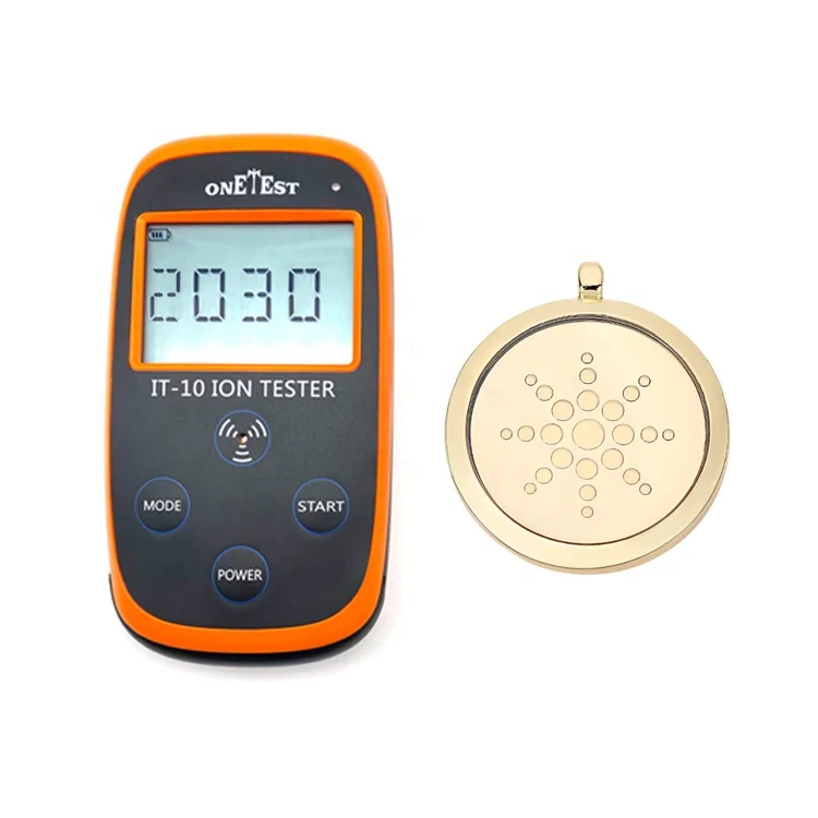 Negative Ion Pendant Necklace Scalar Woman Men Quantum Energy Anti EMF Radiation Protection Quantum Pendant