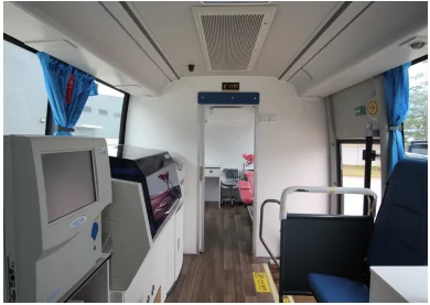 New 8-9 Meters Mobile Clinics Bus 6-Speed Manual Transmission 180kW Mobile Clinic Vehicle with Medical Equipment