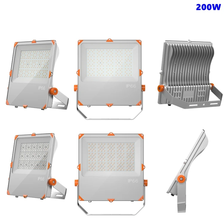 VAKESUN factory direct sale high lumen outdoor waterproof Ip66 100w 300w slim solar led flood light