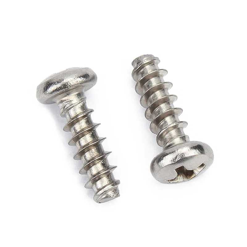 China Customized Screws Stainless Steel 304 316 Cross Pan Head Thread Forming Self Tapping Screws