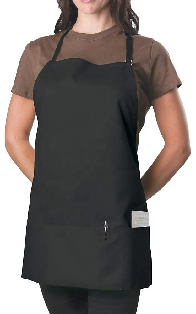 Women Bib Bistro Apron - Chef Uniform Manufacturers