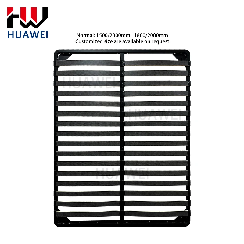 HUAWEI King Size Stable Modern Iron Platform Lift Up Hardware Kit Gas Spring Mechanism Storage Bed Frame