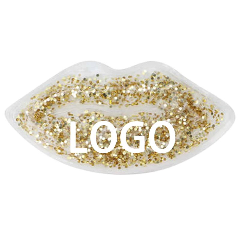 2022 новый дизайн индивидуальный логотип прямая продажа гель для льда в форме губ лечения травм медицинского