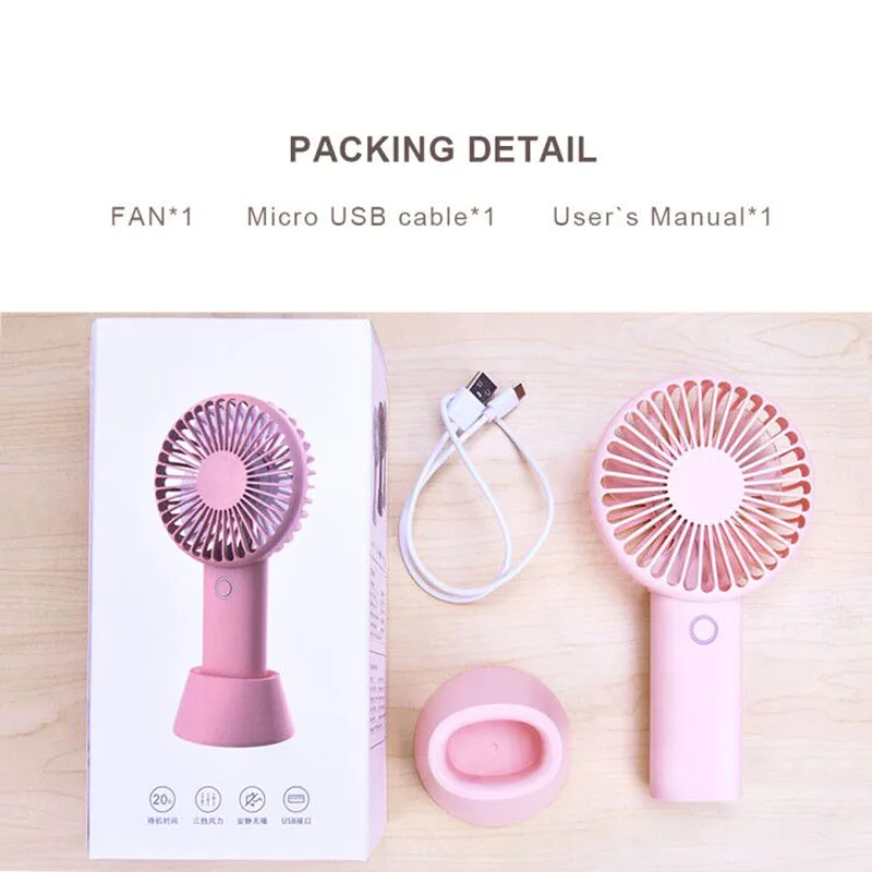 
mini USB fan Portable Personalized Handheld Battery Fans 4000mAh high capacity Rechargeable LED cooling desk fan for OEM gifts 